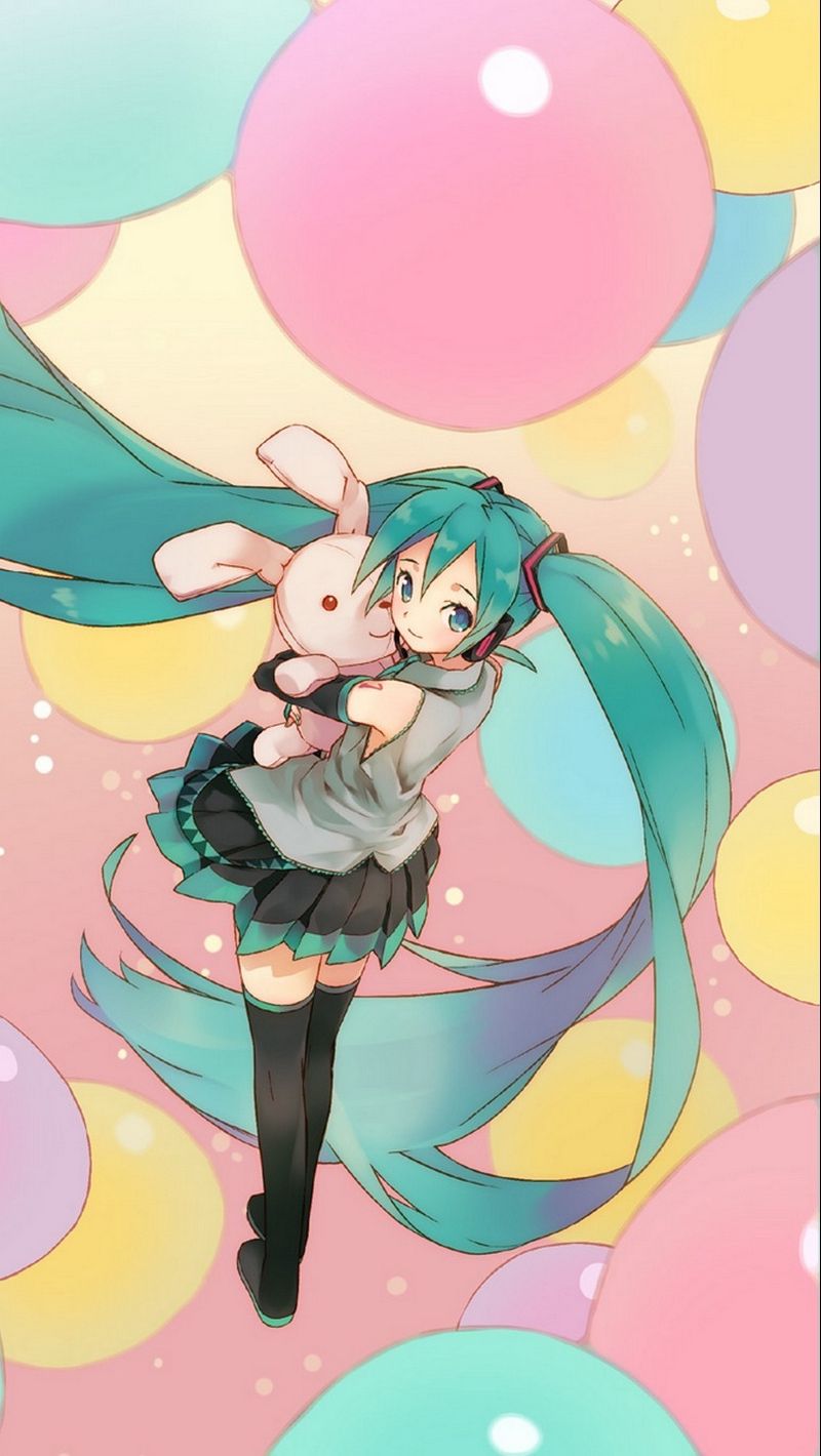 photo Aesthetic Hatsune Miku Iphone Wallpaper lockscreen iphone hatsune miku