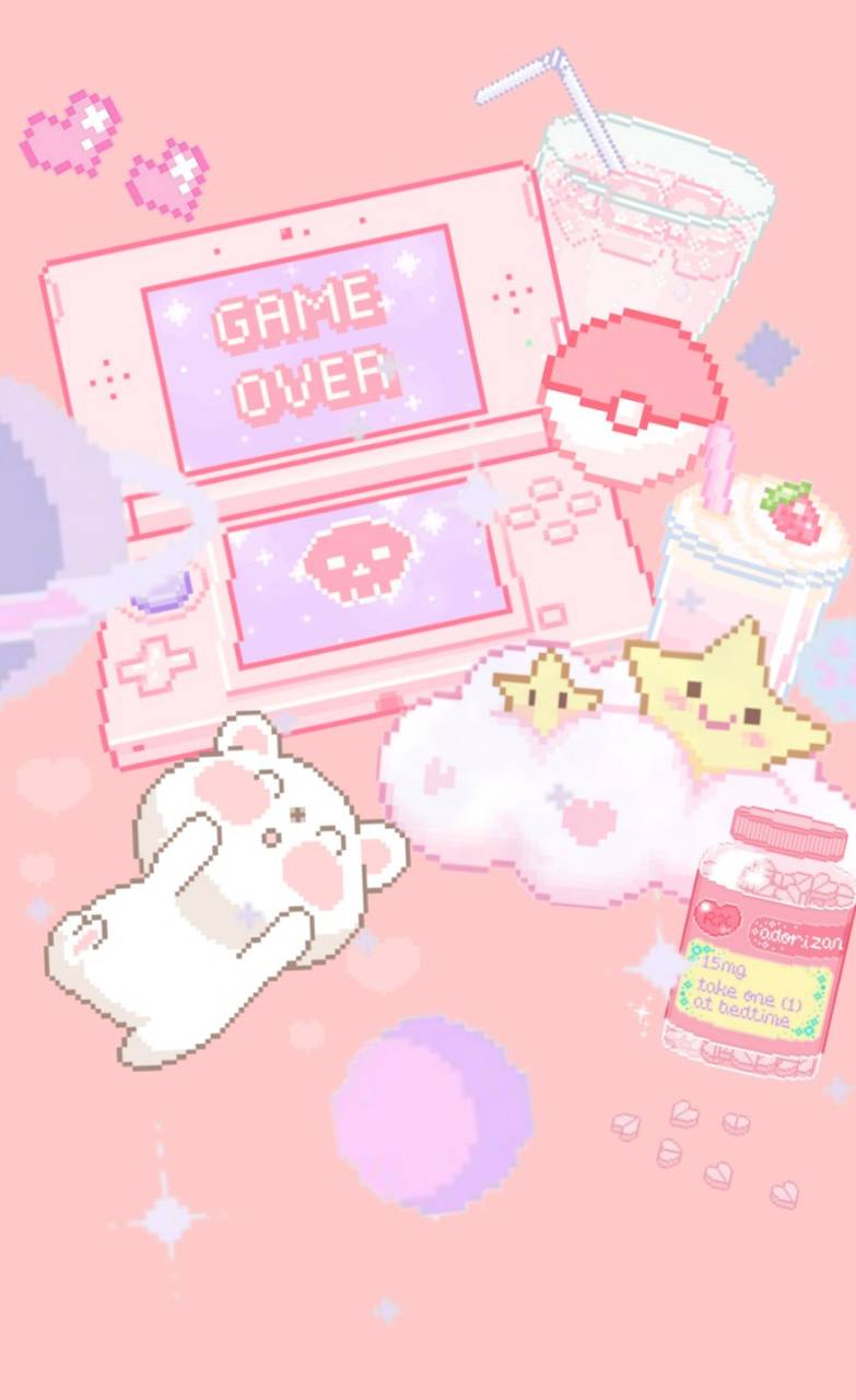 photo Aesthetic Pastel Kawaii Gamer Wallpaper pusheen wallpaper pusheen gamer