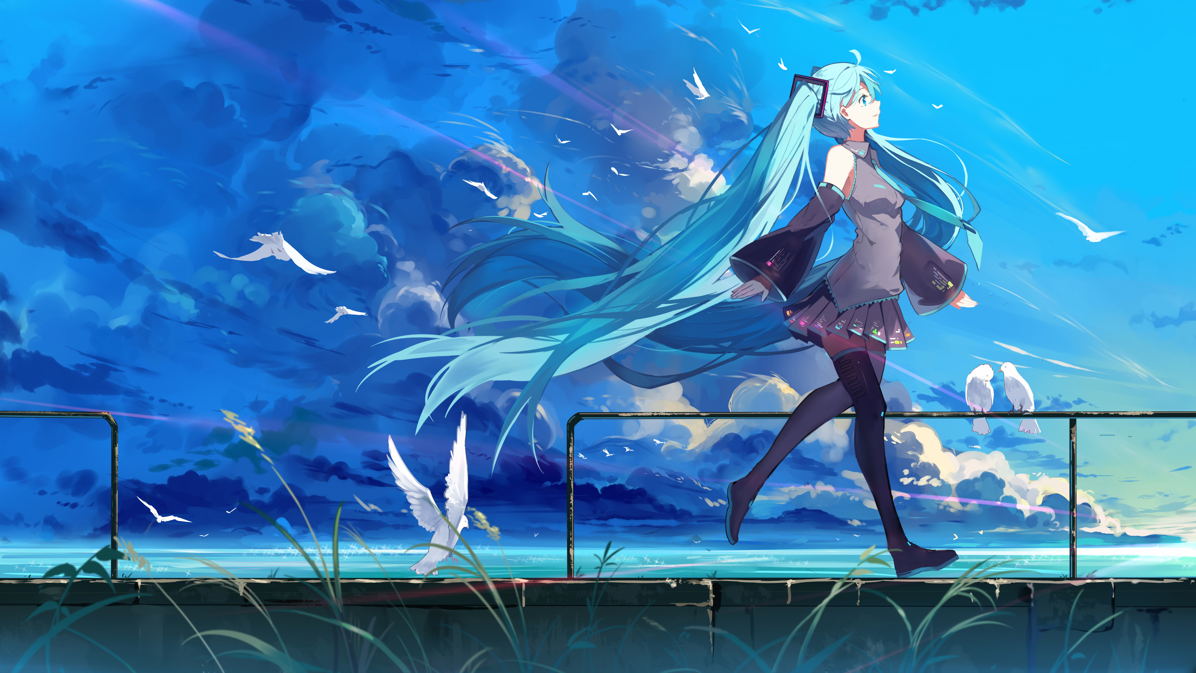 Featured image of post Anime Computer Backgrounds Miku