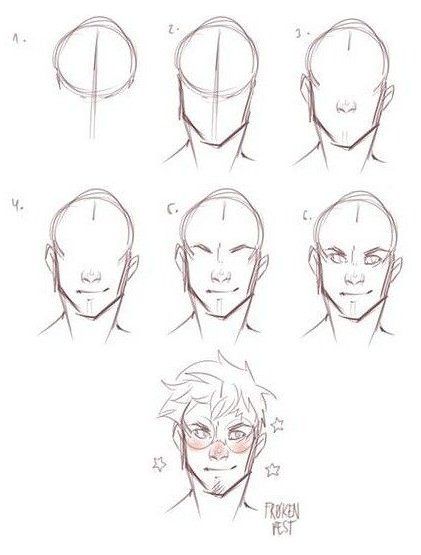 images Anime Face Reference Front 78 head references ideas drawing