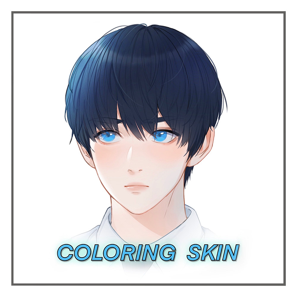 pix Anime Hair Shading Male corel painter
