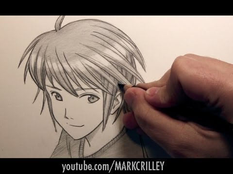 pics Anime Hair Shading Male how to shade anime hair step by step