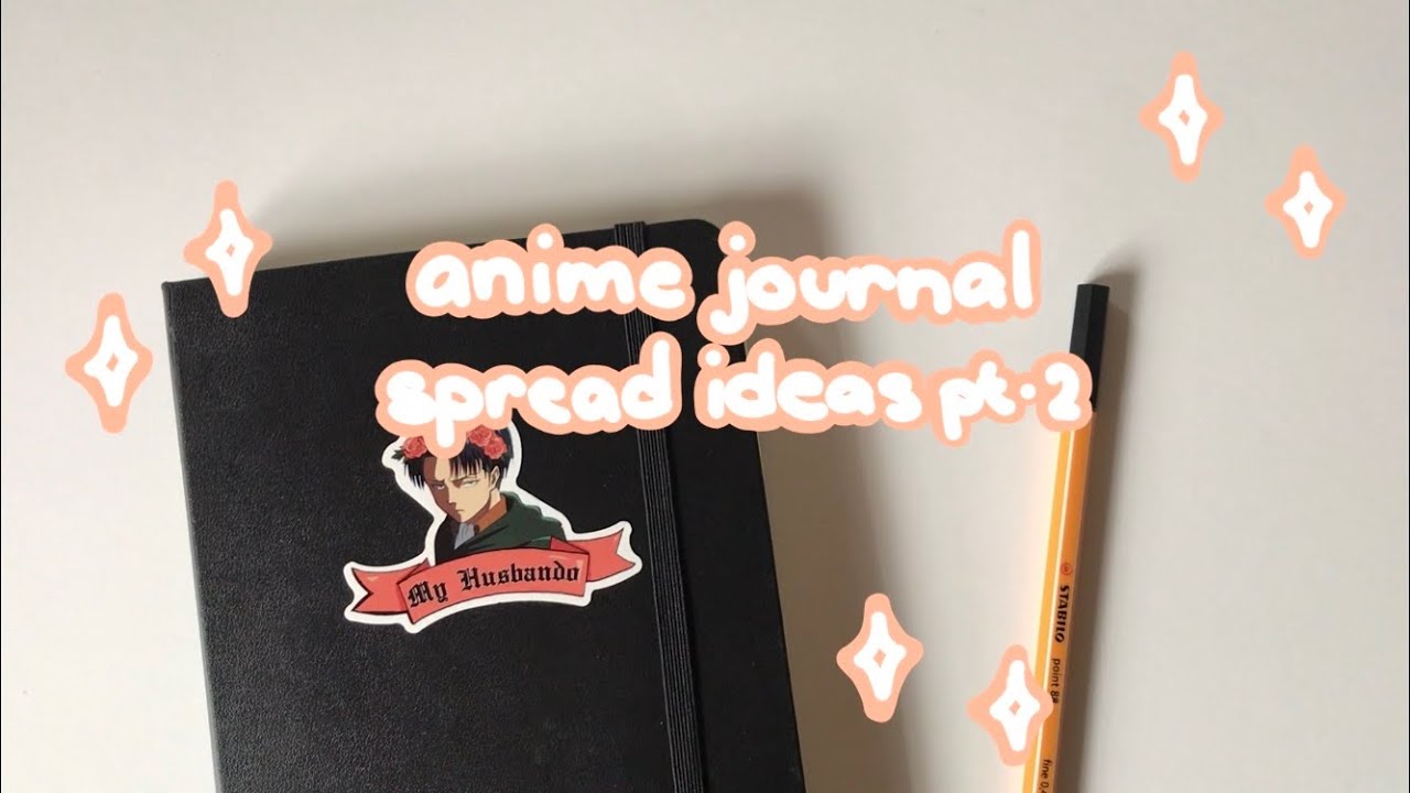 photo Anime Journal Ideas Cover anime journal spread ideas pt 2