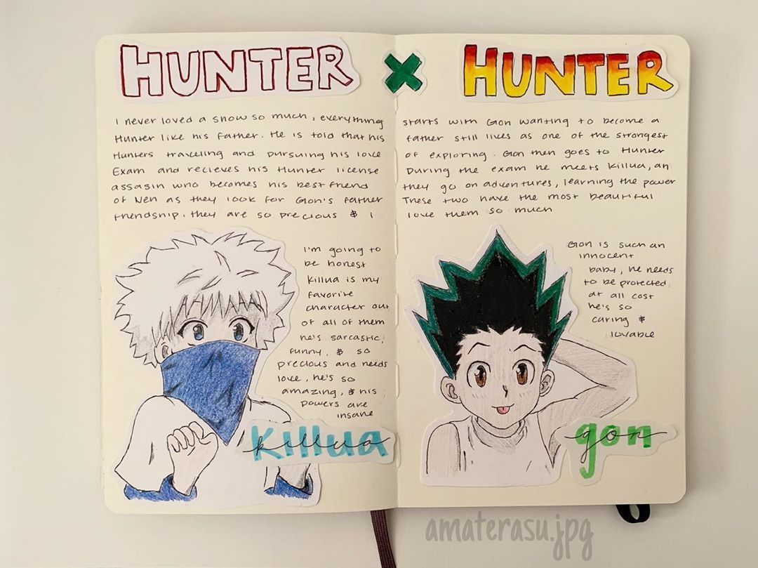 Featured image of post Anime Journal Ideas Hxh