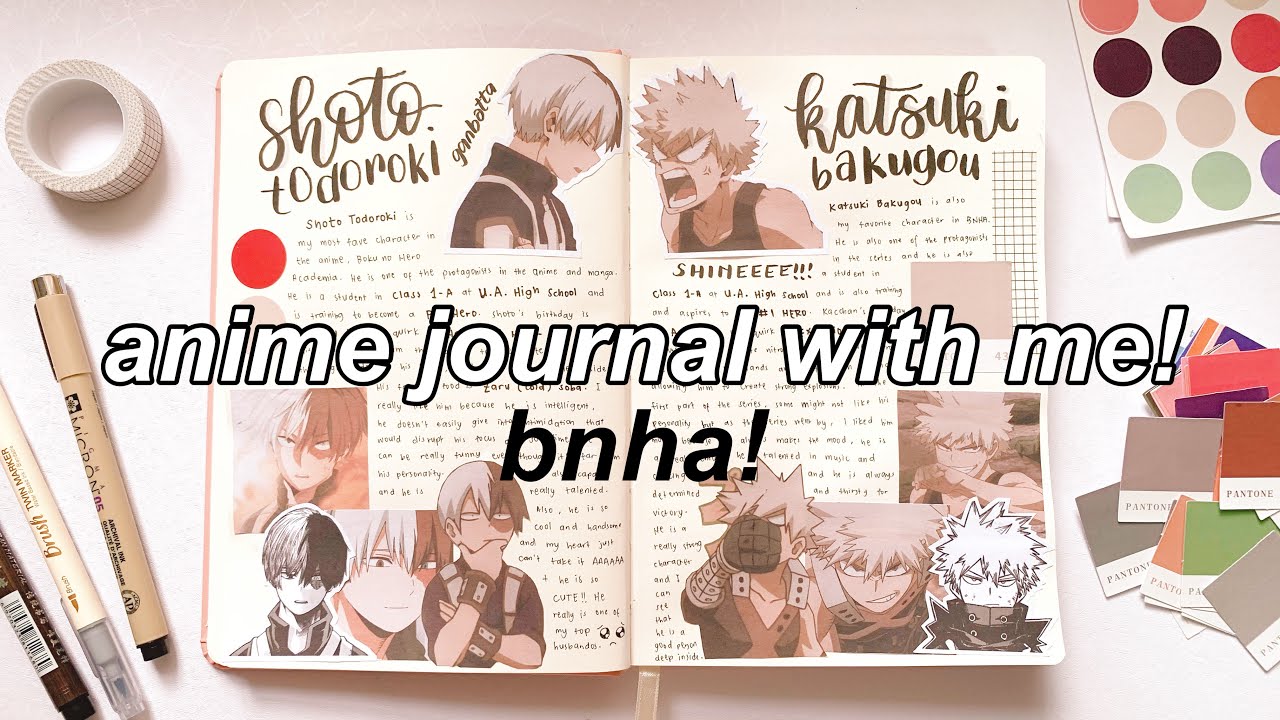 pix Anime Journal Ideas Mha bullet journal ideas