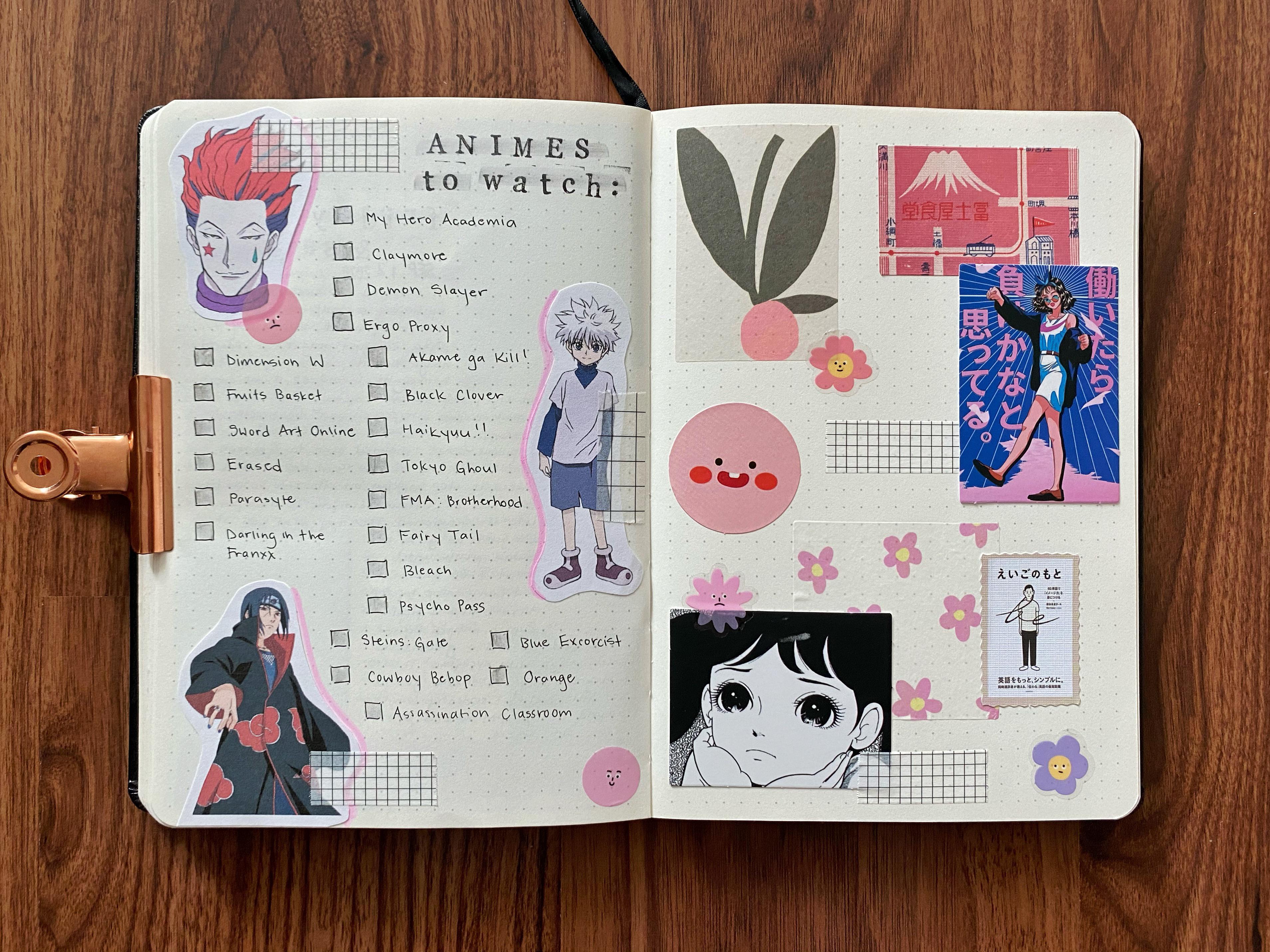 photo Anime Journal Ideas Mha never watched the anime myself but my