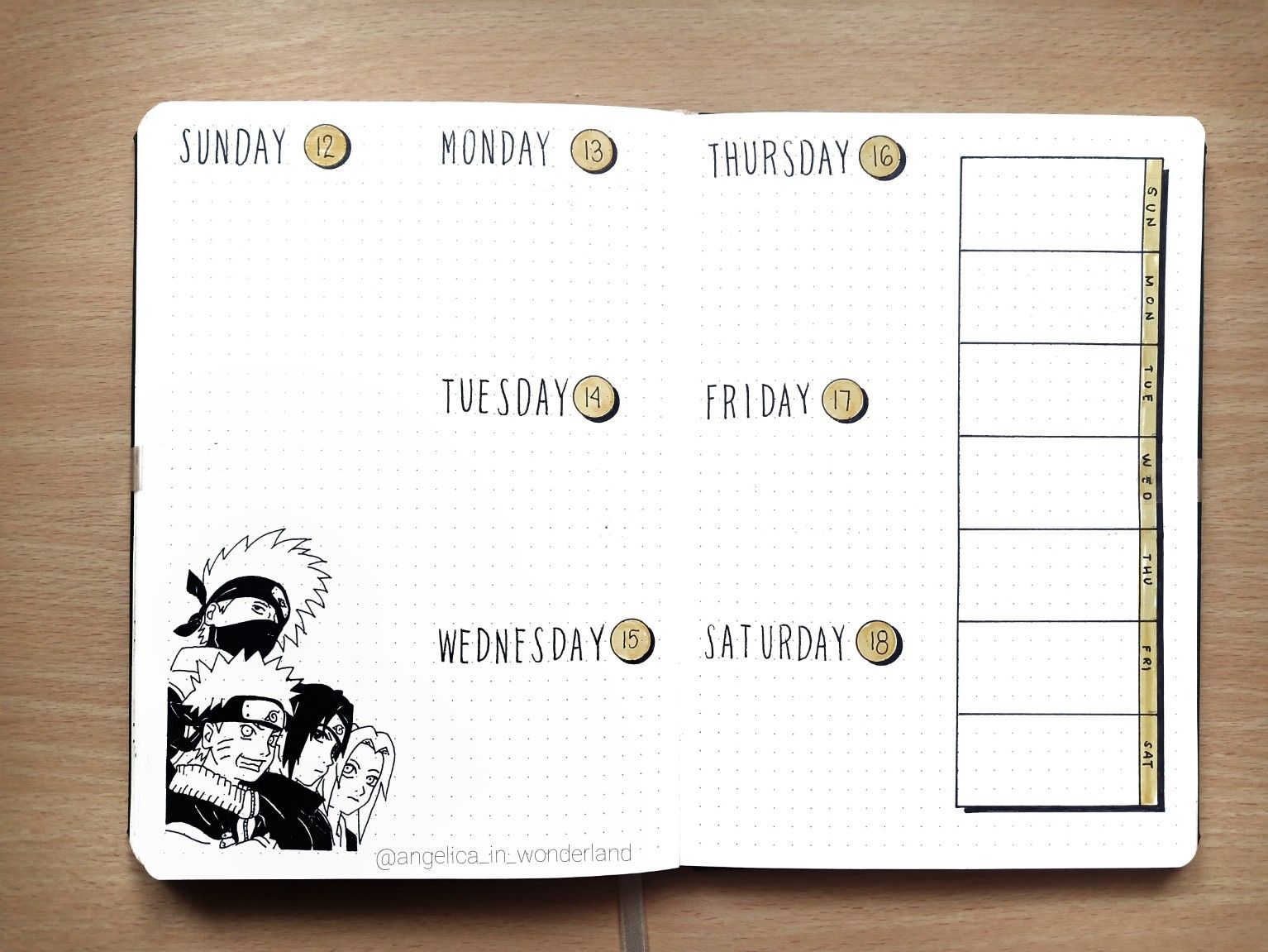 pix Anime Journal Ideas Naruto anime book bullet journal themes