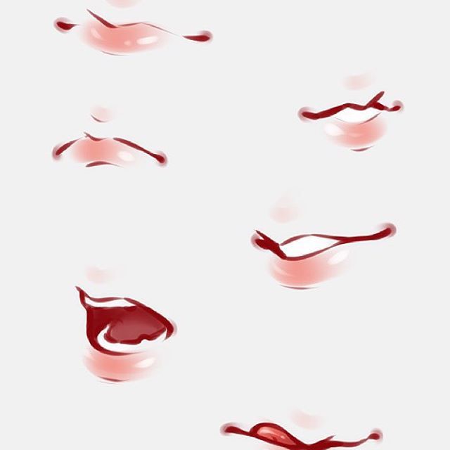 pic Anime Lips Reference Drawing anime lips materi pelajaran 8