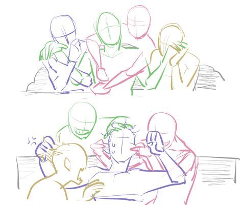 images Anime Pose Reference Friends art reference poses