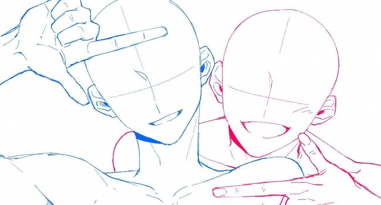 picture Anime Pose Reference Friends drawing of the male physique tutorials
