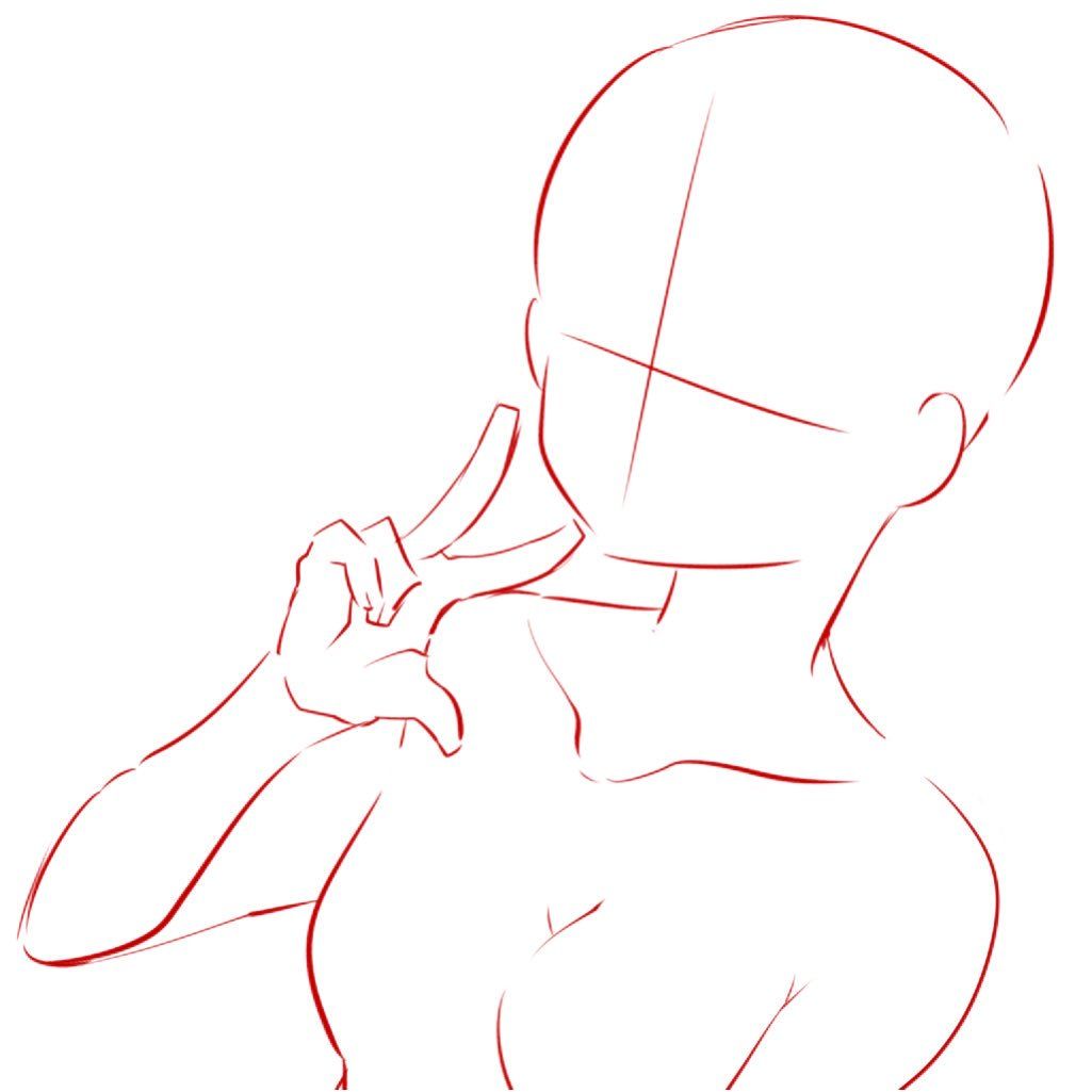photo Anime Reference Poses Easy anime poses