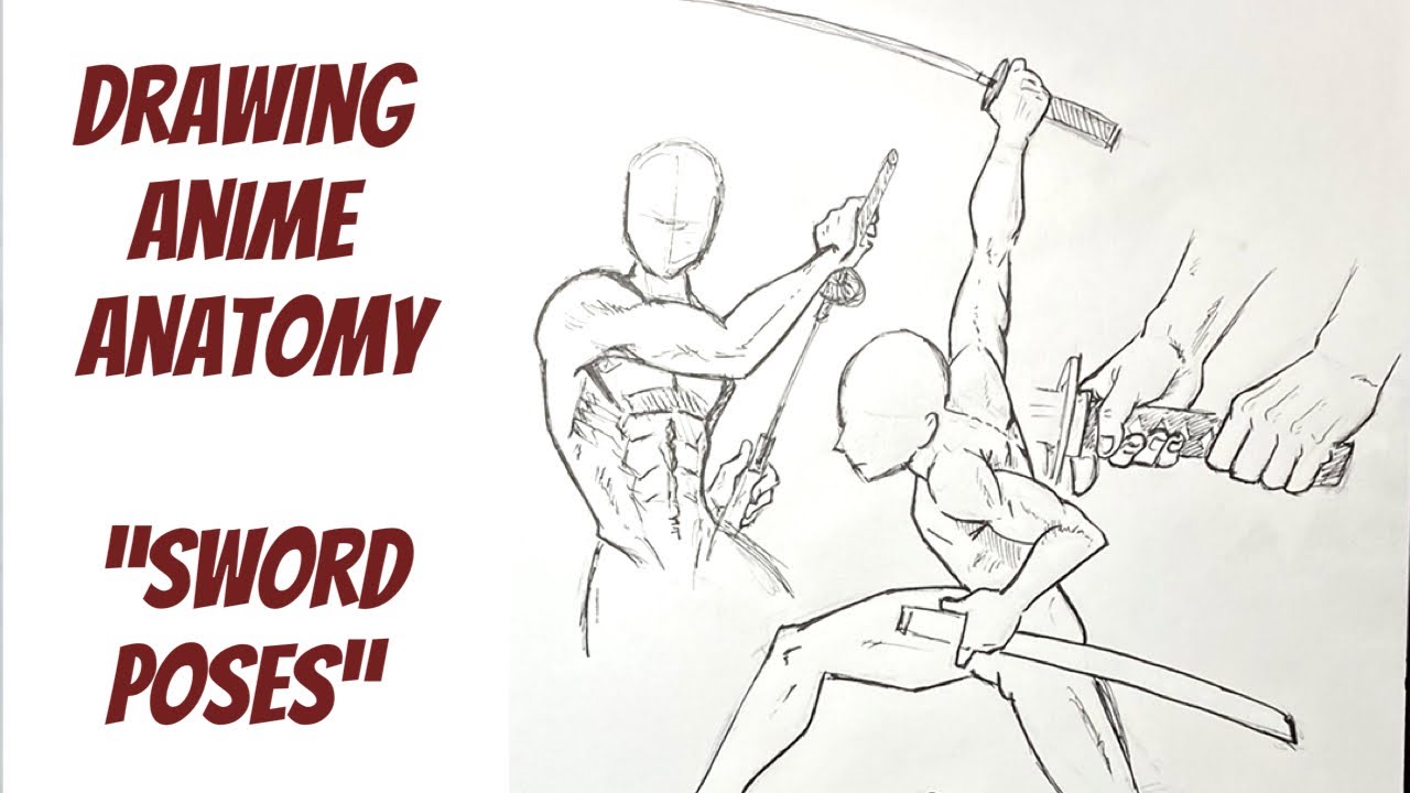 wallpapers Anime Reference Poses Sword tutorial drawing manga pose big