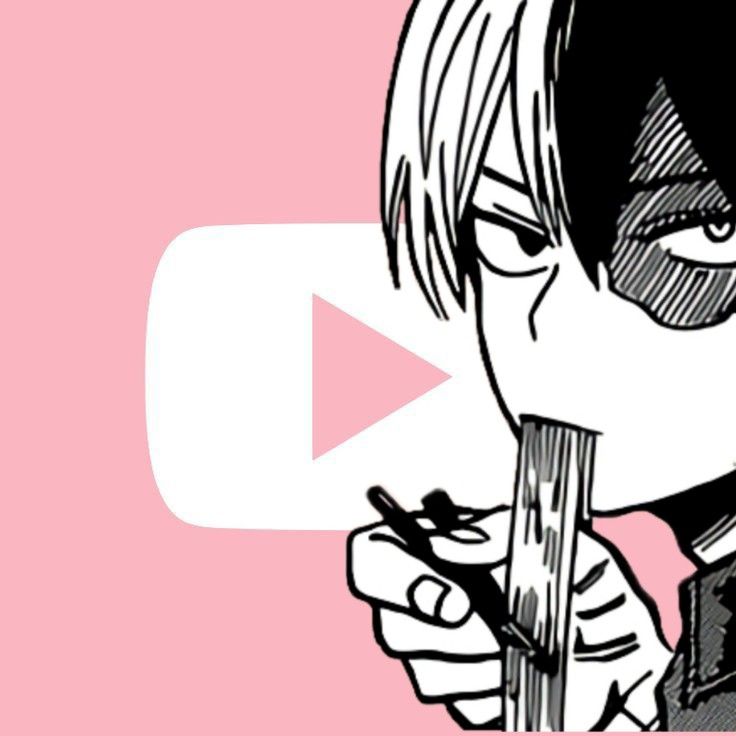 images Anime Youtube Icon Black 55 red anime app icons ideas in 2021