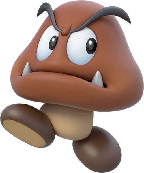 wallpapers Brown Mario Kart Mushroom where goomba comes from