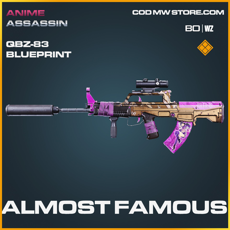 pix Cold War Anime Assassin Pack the new anime assassin bundle in cold war qbz 83 almost famous ak74u pop star blueprints