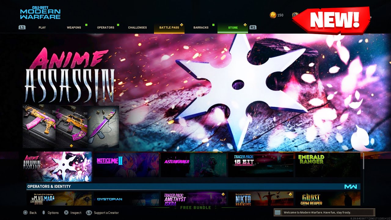 pix Cold War Anime Assassin Pack new anime assassin bundle in black ops cold war cold war anime assassin bundle pop star ak74u