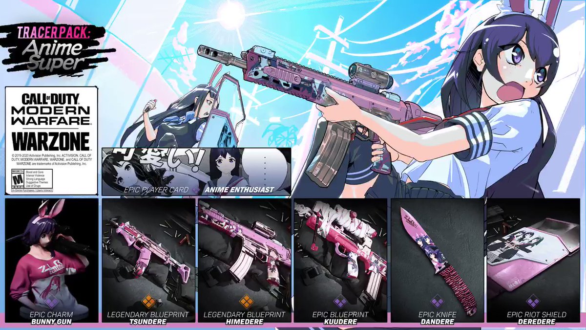 wallpapers Cold War Anime Bundle the new tracer pack violet anime bundle in black ops cold war showcase new violet tracer fire