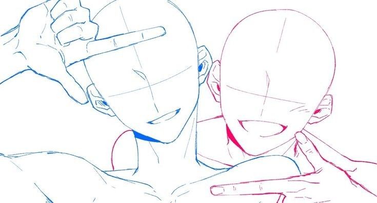 picture Couple Pose Reference Anime draw your oc otp squad anime poses