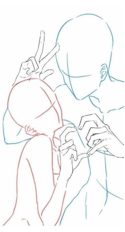 pix Couple Pose Reference Cute drawing reference poses