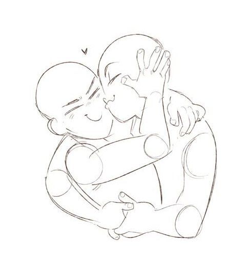 photo Couple Pose Reference Hug couples reference sheets by kibbitzer