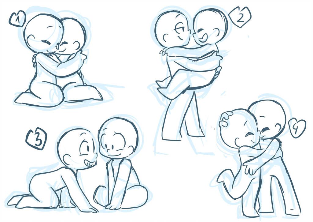 picture Couple Poses Reference Chibi cute drawing bases couple max installer