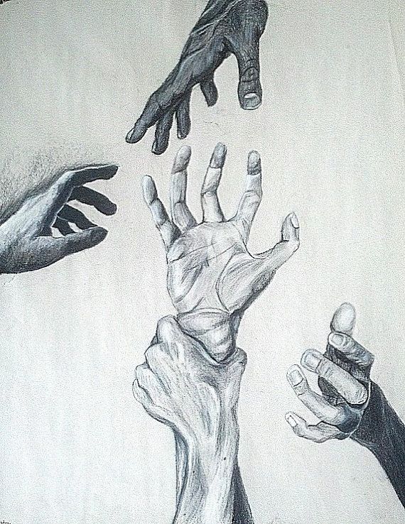 wallpapers Creepy Hands Reaching Out Drawing pinterest
