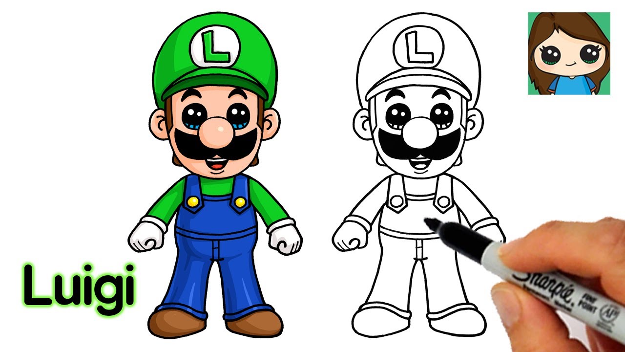 Featured image of post Cute Mario And Luigi Drawing