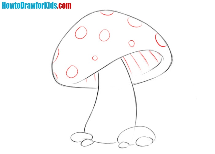 wallpapers Cute Simple Mushroom Drawings how to draw cute mushrooms easy step by