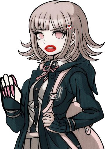 images Danganronpa Cursed Images Chiaki making cursed danganronpa edits day 3