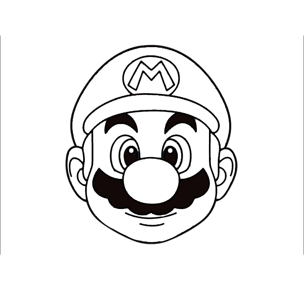 pic Easy Simple Mario Drawing to draw mario easy drawings
