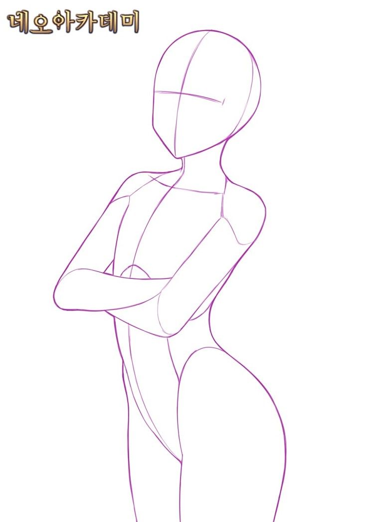pic Female Anatomy Drawing Reference Anime body reference drawing