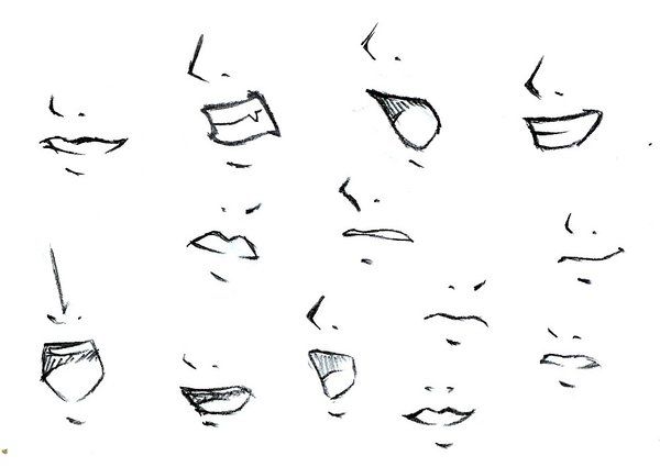 pic Female Anime Mouth And Nose how to draw anime and manga noses