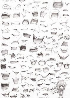 Featured image of post Female Anime Mouth Sketch