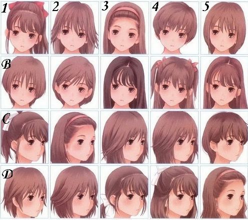 picture Female Cute Anime Hair Styles cute easy anime inspired daily hairstyles paradise kiss cardcaptor sakura fruits basket