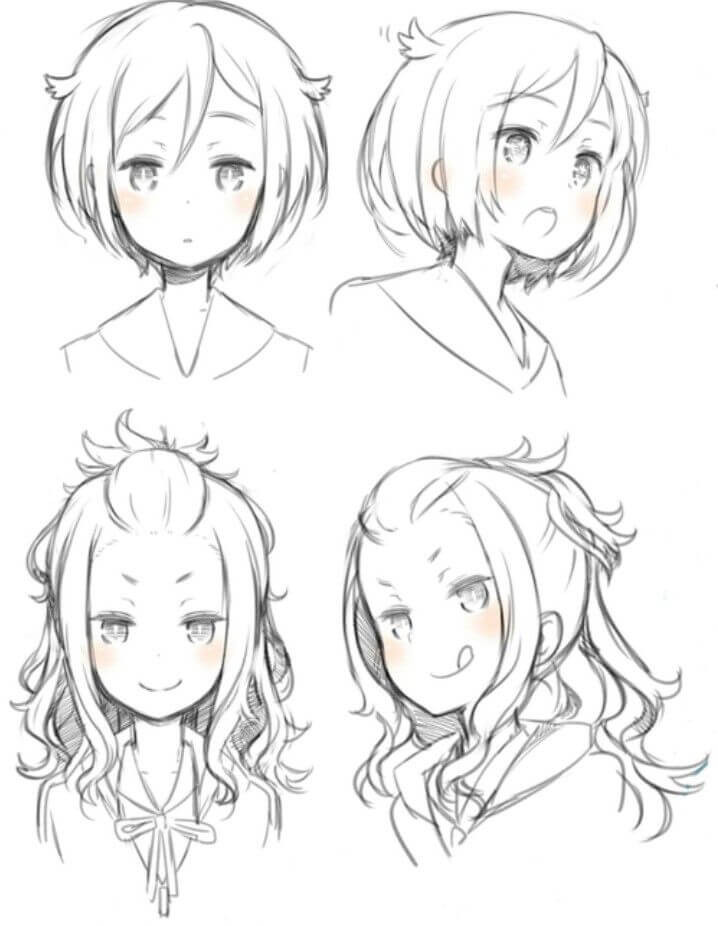 pics Female Cute Anime Hair Styles pin on hairstyles women