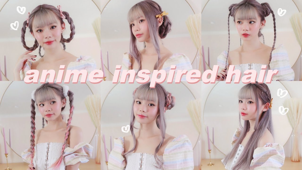 pix Female Cute Anime Hair Styles hairstyle girls