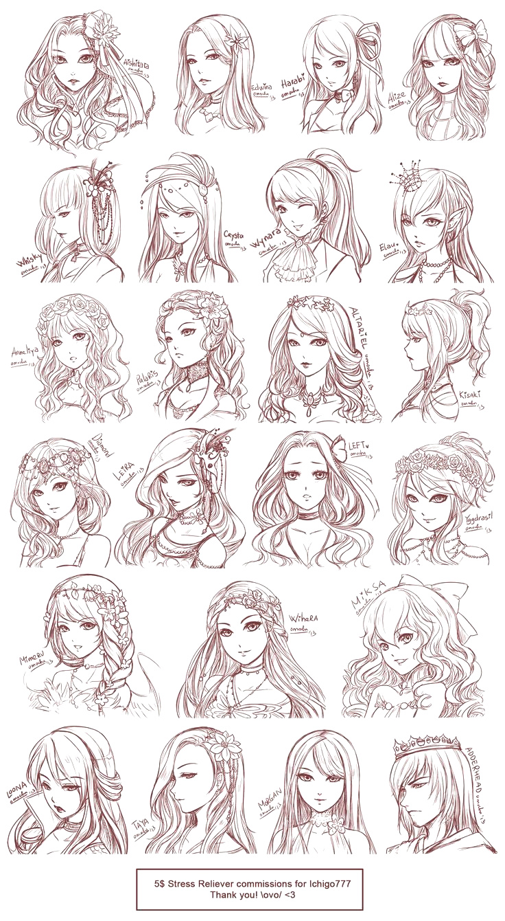 pix Female Cute Anime Hair Styles 50 female anime hairstyles by