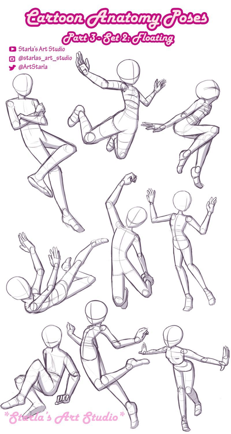 pic Floating Poses Drawing Reference floating pose pack by esizu on deviantart