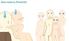 photo Group Anime Base 2 People anime friend bases