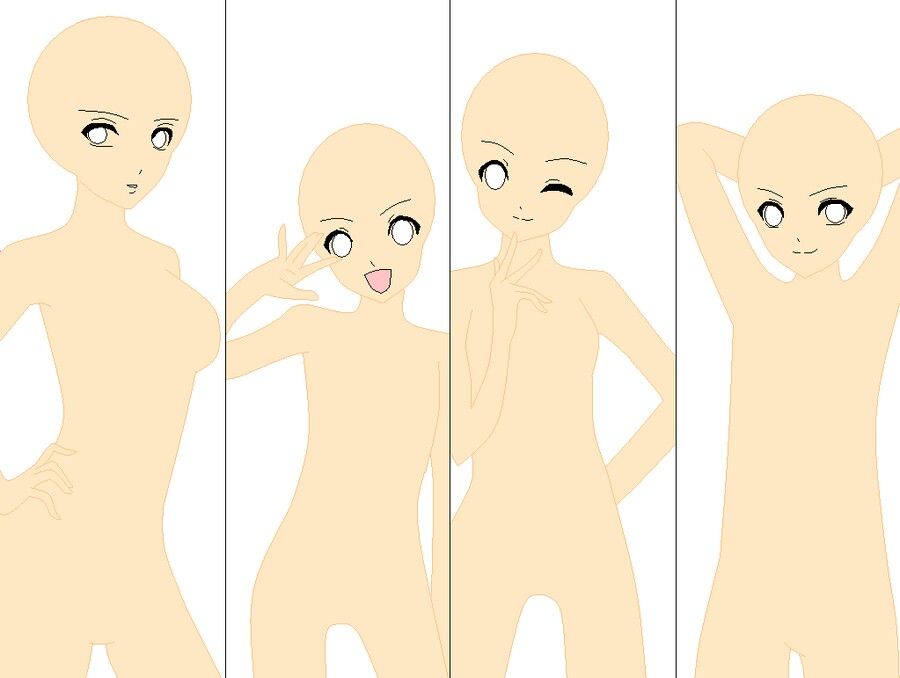Featured image of post Group Anime Base Full Body