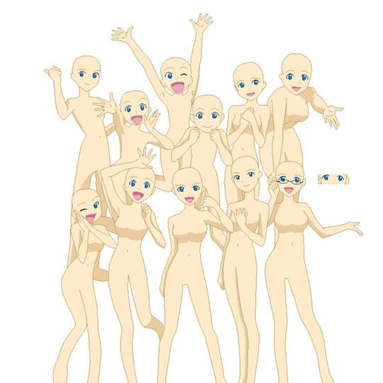 picture Group Anime Base Full Body anime base group of 5 contoh soal