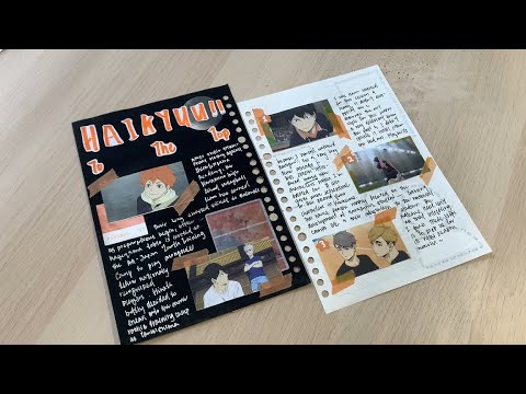 pics Haikyuu Anime Journal Spread Ideas pinterest