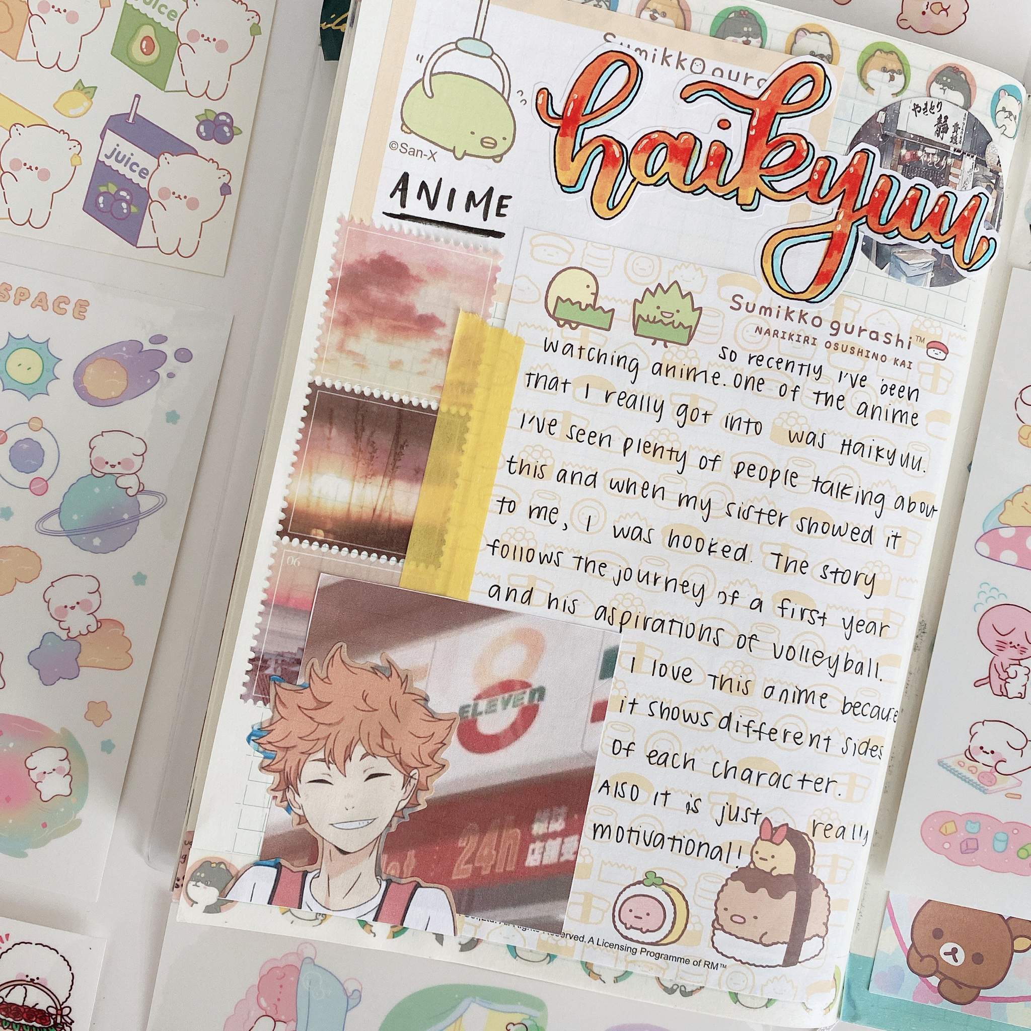 wallpapers Haikyuu Anime Journal Spread Ideas haikyuu to the top anime journal