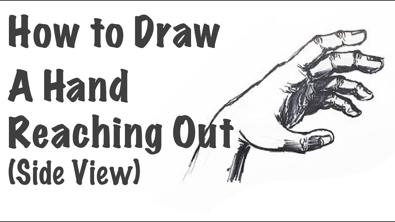 images Hand Reaching Out Drawing Side getdrawings com
