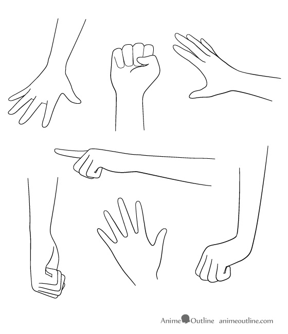 picture Hands Reaching Out Drawing Anime hand reaching out hand drawing