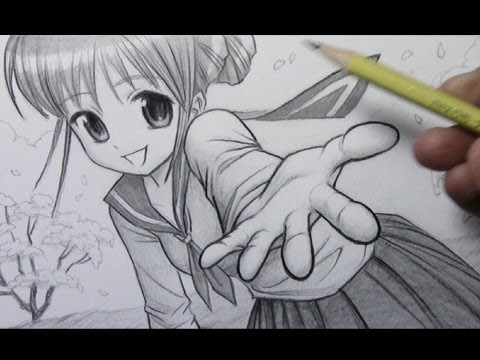 picture Hands Reaching Out Drawing Anime hand reaching out drawing drawings