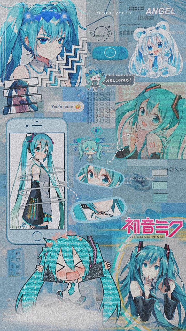images Hatsune Miku Aesthetic Wallpaper anime hatsune miku 4k wallpapers