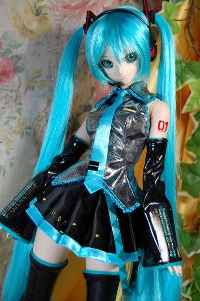 pix Hatsune Miku Anime Muñecas Kawaii cosplay colorear anime chica anime