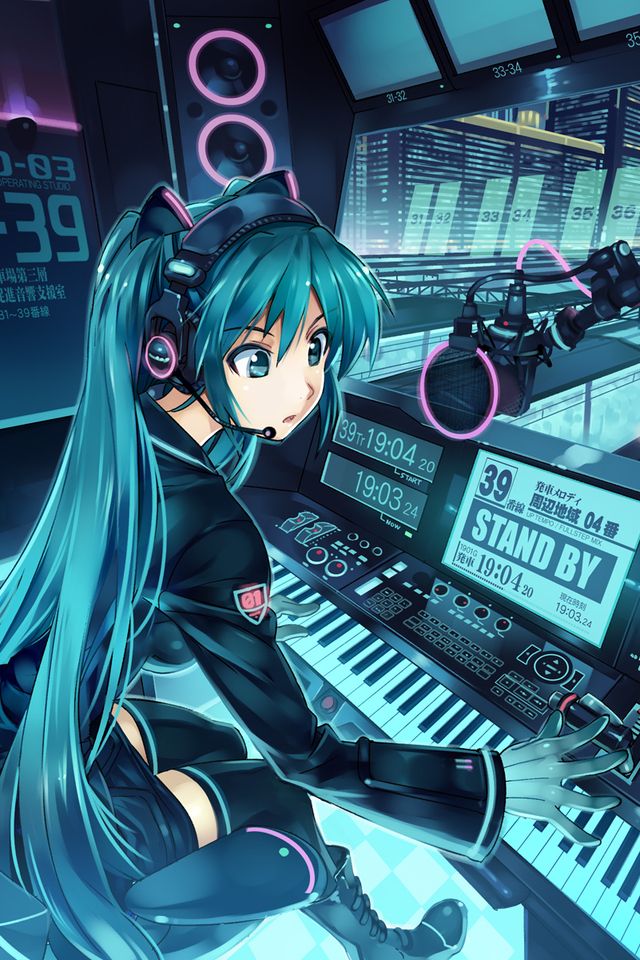 photo Hatsune Miku Wallpaper Phone hatsune miku wallpapers gambar