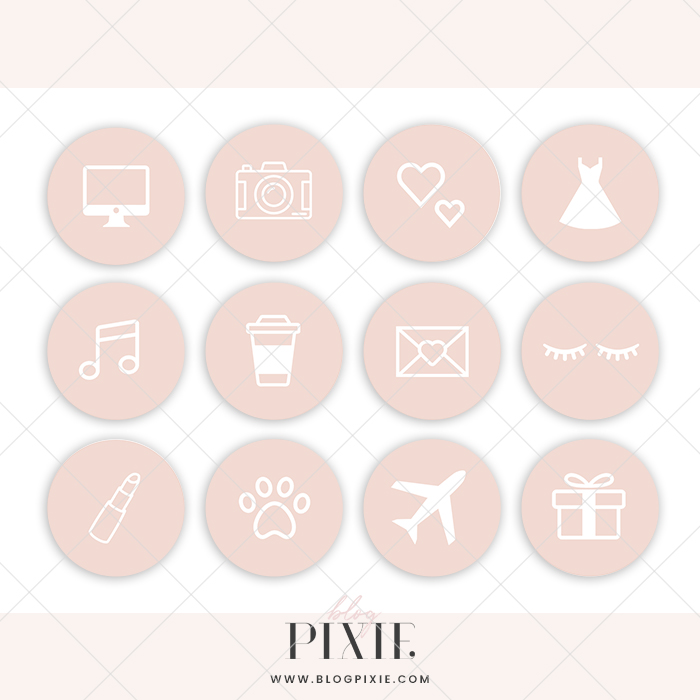 pix Highlight Icons Instagram Profile Cute Instagram White Background best instagram story highlight icons